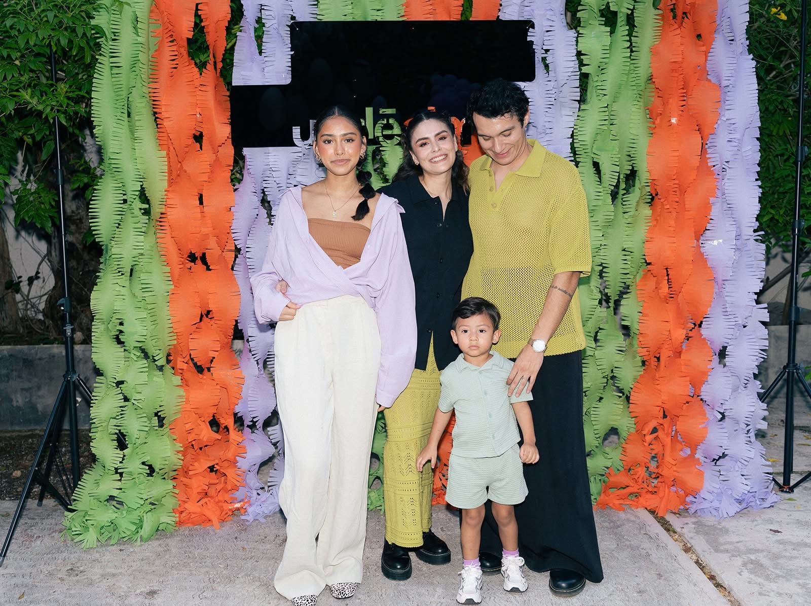 Familia en una fiesta