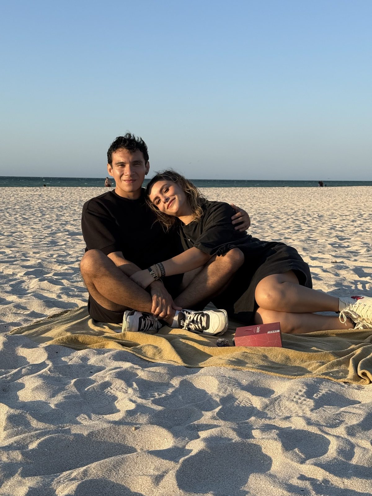 Familia en la playa
